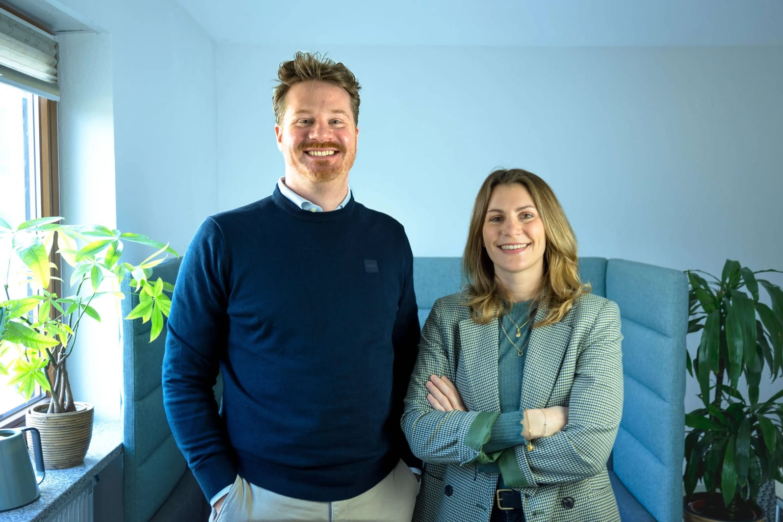 Co-Gründer Lisa-Marie und Moritz Bittner