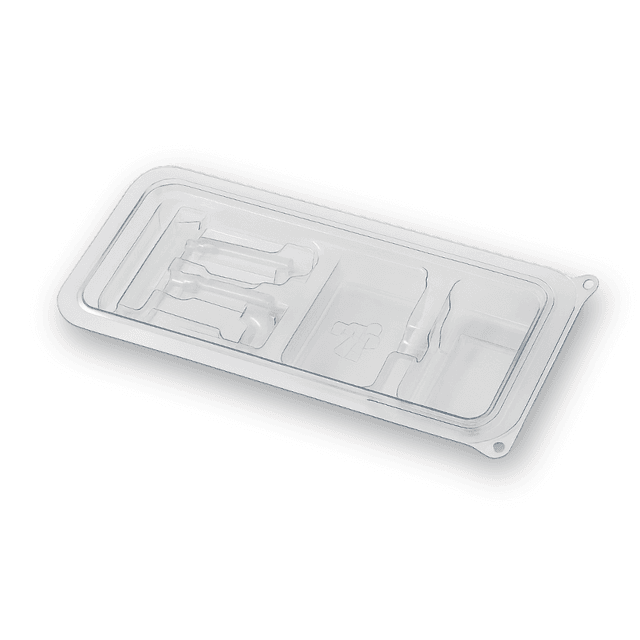 Durchsichtiger Tiefziehblister für die Medizintechnik