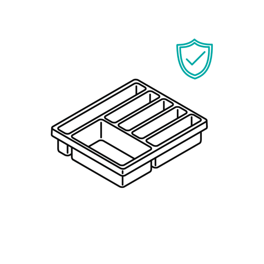 Medizinblister für Sichtkontrolle