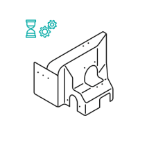 Schutzabdeckung aus Kunststoff für eine lange Einsatzdauer